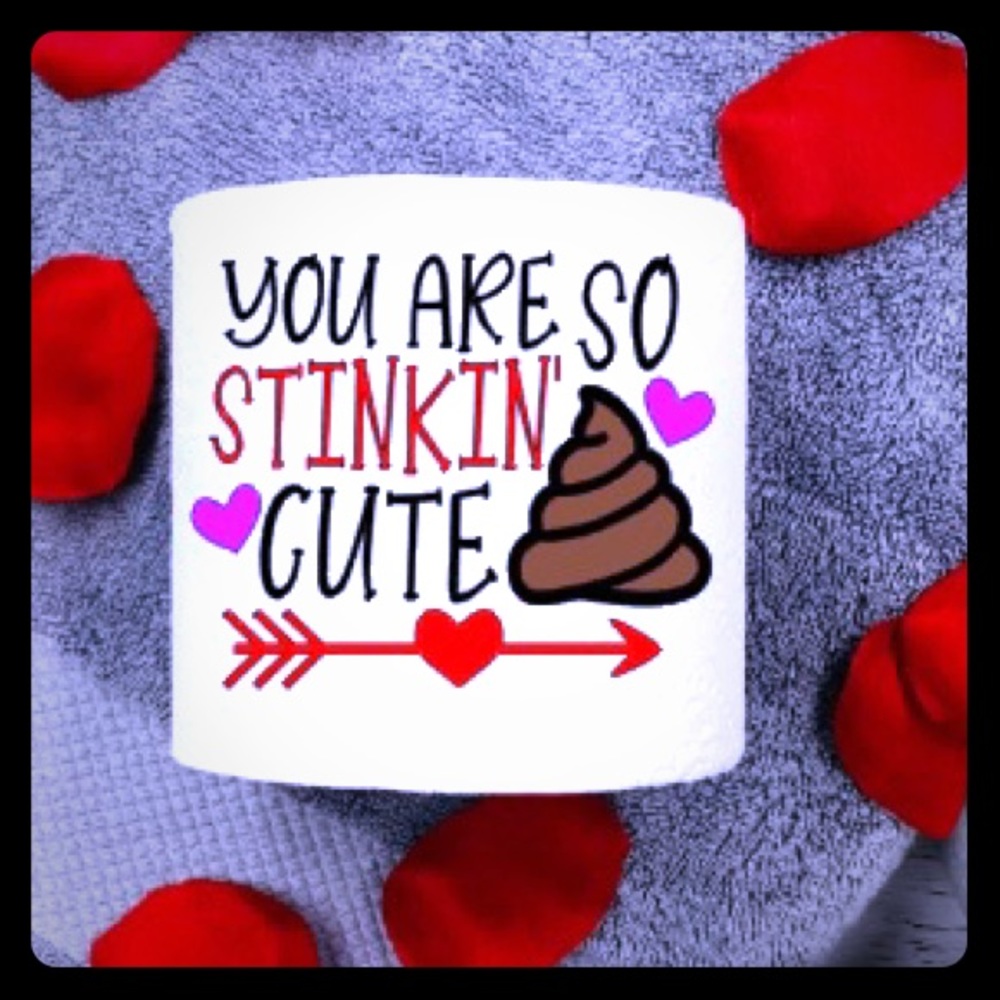 NWT Valentines Day Toilet Paper Gifts